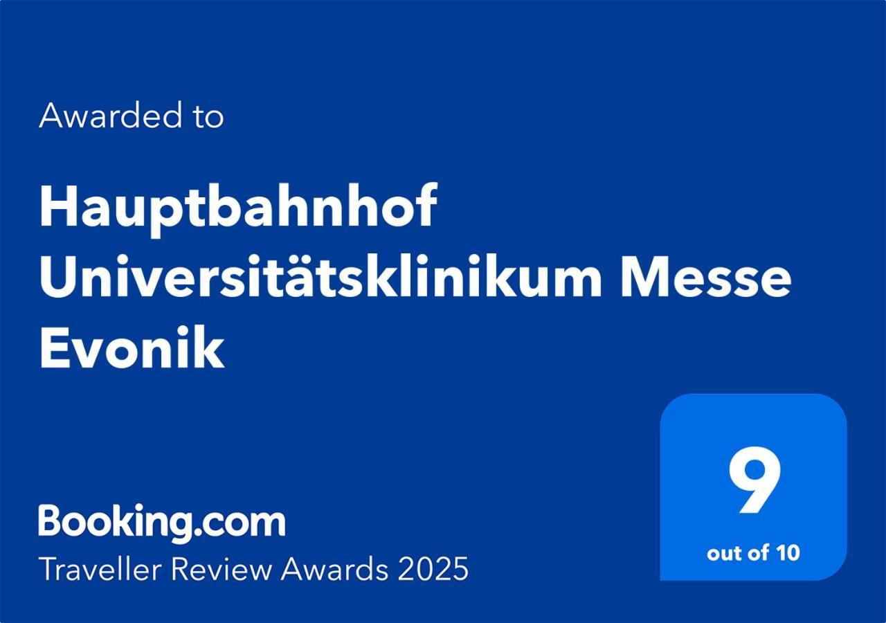 Hauptbahnhof Universitaetsklinikum Messe Evonik Essen Exteriör bild